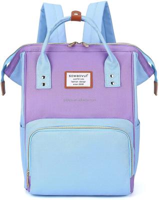 China With USB Laptop Backpack 15 Inch Daypack Water Resistant Business Travel School Casual Backpack For Female Student for sale