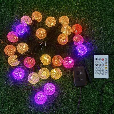 China Garden G40 Solar Led Smart Outdoor String Lights Fairy Lights Outdoor String Light Tuya for sale