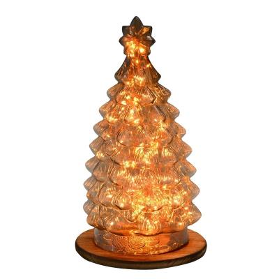 China Fairy lights Christmas ornament luces de adorno de navidad led Christmas tree modeling lights table fairy lights for sale