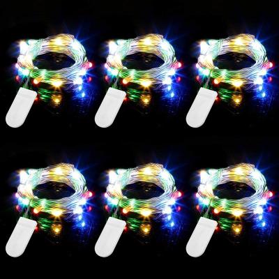 China Christmas party decoration custom home battery fairy string cr2032 lights fairy lights with battery for sale