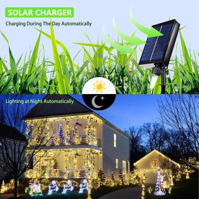 China Outdoor Indoor Solar String Lights String Lights, Long String Light for Decoration Garden, Solar Light for Yard Ground for sale