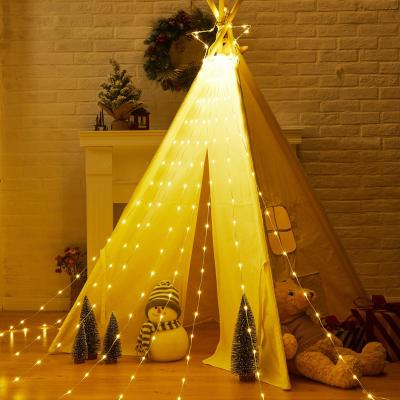 China Fairy Lights Christmas Decorations Star String Lights , 290 LED Waterfall Tree Lights with 11