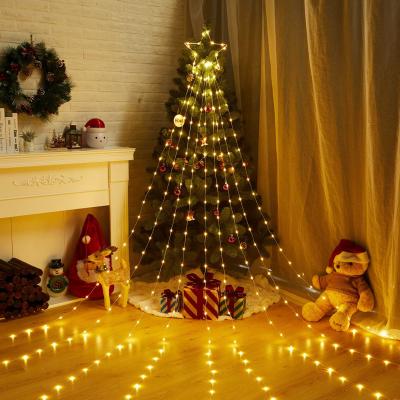 China Fairy Lights Indoor Outdoor Decorative For Wedding Home Yard Party Holiday Decor Christmas Decorations Star String Lights for sale