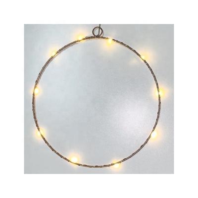 China Kingyi Wedding Party Hanging Lights Decorative Lux Led Navidad Ring Pendent Decorative Light Circle for sale