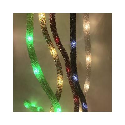 China String light led decorative weihnachtsbeleuchtung novelty luces de navidad usb acrylic string tube light weihnachtsbeleuchtung for sale