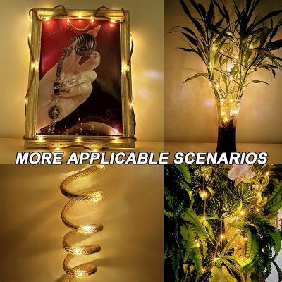 China Fairy Lights Wholesale Cheap Led Lights For Room Holiday Christmas Party Room Decoration Warm White Hemp Rope Lights String Customization for sale