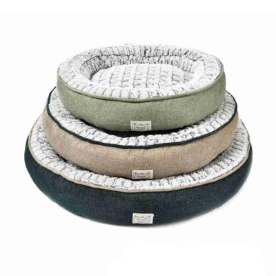 China Sustainable Petstar Guaranteed Quality Unique Burger Pet Beds Round Heated Bed For Pets for sale