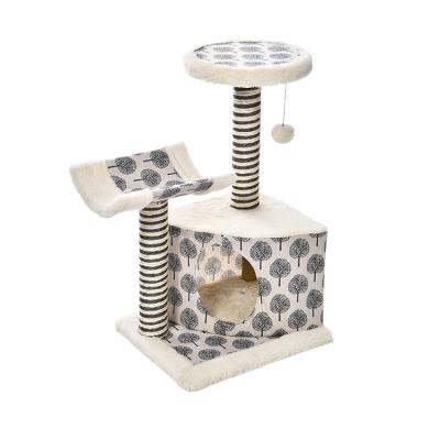 China From Factory Petstar Viable Double-Layer Cat House Cat Scratcher Toy Wholesale Directly for sale