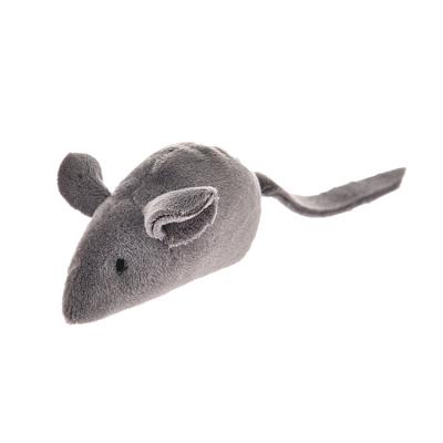 China Petstar Viable Interactive Pet Toys Mouse Toy Plush Moving Cat Toy for sale