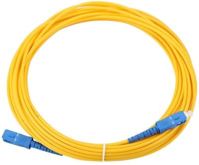 China High Quality FTTH FTTB FTTX Network Jumper G652d/G657a Simplex SC APC To SC APC 2mm 3mm Pvc/LSZH Fiber Optic Patch Cord for sale