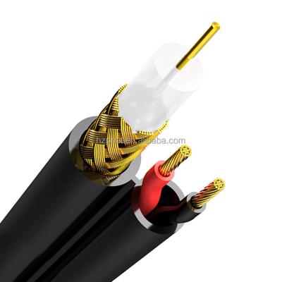 China Fast delivery CATV cctv 75 ohm rg59 cctv coaxial cable Rg59 cable cable for sale