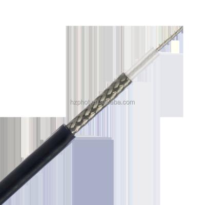 China Telecom Communication Conductor Braiding Shield PVC PE LSZH Rohs RG8 RG58 Bare Copper Coaxial Cable Data for sale