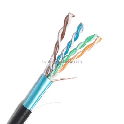 China Computer Networks Bare CCA Conductor ftp Cat5e PVC PE Copper Jacket LAN Cable Internet Cable Cat 5e 4 Pairs for sale