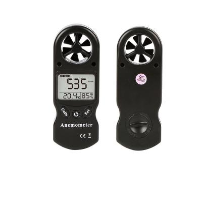 China YES Mini Digital Anemometer Thermometer Windmeters Handheld TL-300 LCD Wind Speed ​​Temperature Humidity Meter with Hygrometer for sale