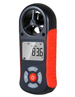 China (for wind/temp/humidity/barometric pressure/altitude) 8-in-1 handheld wind speed anemometer for measuring wind speed with backlight LCD TL-303 for sale