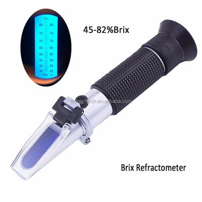 China 2018 Cheapest Aluminum Alloy Factory 45-82% Brix Digital Automatic Refractometer for Sugar, Fruit and Milk for sale