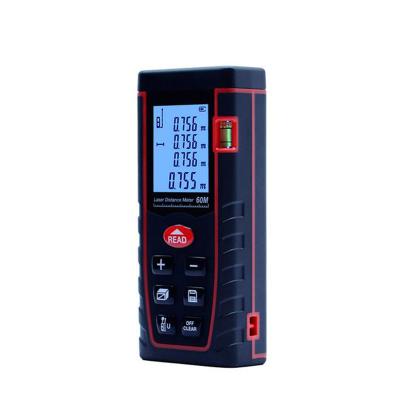 China High quality handheld distometer /digital laser distance device TL-T60 112X50X25mm for sale