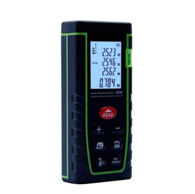 China 40M Digital Laser Range Finder 131ft Distance Meter trena Laser Range Finder Handheld 112X50X25mm Area-Volume-Angle Tool 112X50X25mm Tape Measure for sale