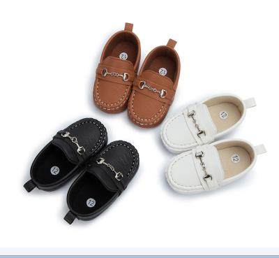 China Quick-Drying Classic Brand Baby Shoes Soft Leather Moccasins Fashion Infant Boys Girls Polka Dots Slip On Shoes Casual Newborn First Walkers for sale