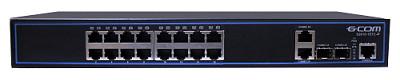 China 512 ALC Layer 2 Gigabit Switch 16 Port 5.4Gbps Forwarding capacity S2610-18TC for sale