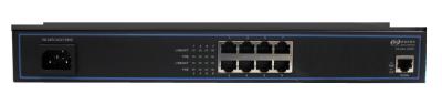 China 10/100/1000 Base-T Power Over Ethernet Switch , S5100-10PC 10 Port POE Gifabit Switch for sale