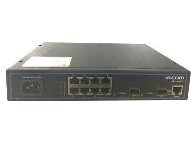 China 50-60 Hz Managed Gigabit Ethernet Switch 8 Port 10/100/1000BaseT S5110-10TC for sale