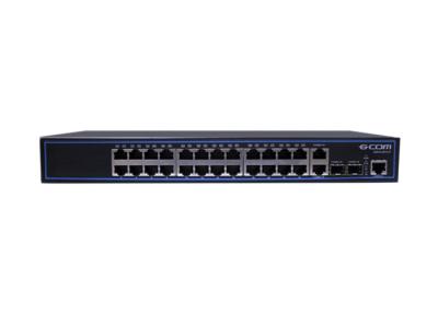 China S2610-24TC-P Reverse POE Switch 24 port 10/100BaseT MAC Black Hole Port MAC Limit for sale