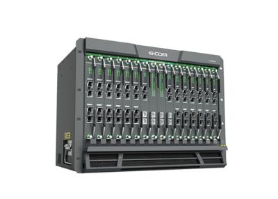 China Semi Slot GEPON OLT 8U Ultra - Compact Chassis 131Mpps Forwarding Capacity EL7500-16 for sale