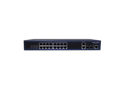 China 47-63 Hz Fast Ethernet Layer 2 POE Switch 24 Port 4.17Mpps Forwarding Capacity S2610-18/26PC for sale