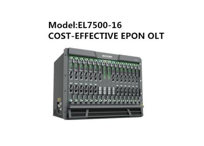 China Telecom IEEE 802.3ah EPON FTTx  OLT Terminal Double Power Supply EL7500-16 for sale