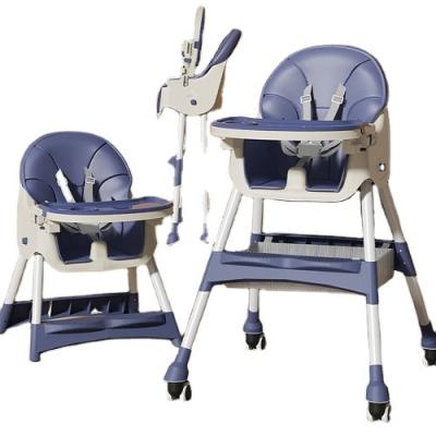 China Modern Amazon Baby Elevated Feeding Chair Portable Kids Table Foldable Dining Chair Baby Adjustable Cheap Umpire Chair for sale