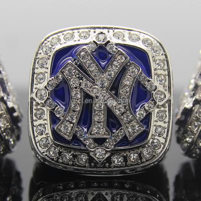 China Copper 2009 Stainless Steel Baseball New York Yankees Championship Ring for sale