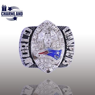 China ALLOY +Zircon usssa state zinc alloy championship ring custom championship sports ring with box for sale