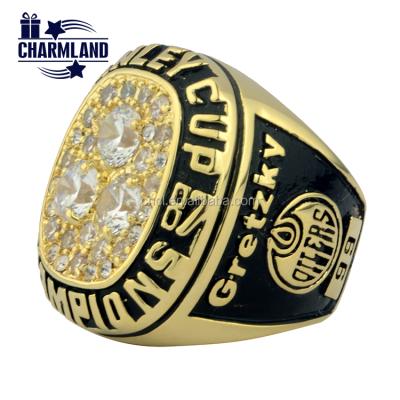 China Wholesale High Quality Custom Fantasy ALLOY Soccer Ring Custom Rings for sale