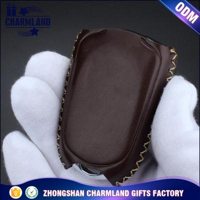 China Promotion Key Chains FOB Bag,Factory Newest Car Smart Holder Leather Case Wallet Key Ring Wholesale Zipper Case for sale