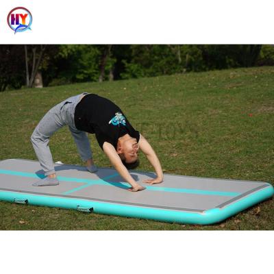 China High Grade Competition Professional Training Gymnastic Air Track Inflatable Yoga Tumbling Mats New Design Soft Gymnastics Thick Mat GYM for sale