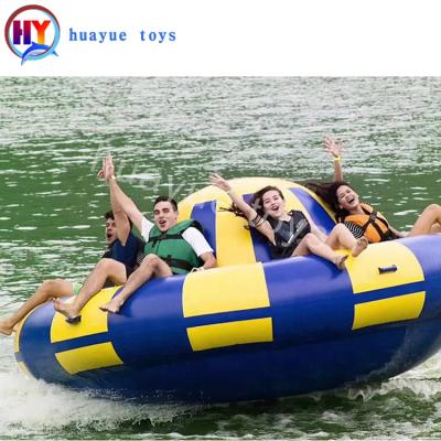 China 0.9mm PVC Tarpaulin Aqua Inflatable Gyro Spinner Gyro Saturn Orange Inflatable Floating Swirl Water Aqua Water Sport Games for sale