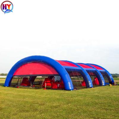 China Promotion activity factory size good quality cheap inflatable paintball tent custom made arena for sale for sale