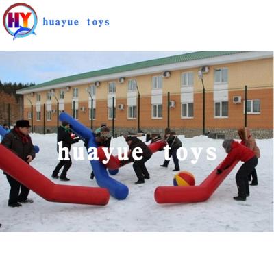 China Cheap Indoor Outdoor Inflatable Activities Game +Outdoor Entertainment Giant Inflatable Ice Hockey Games For Event for sale