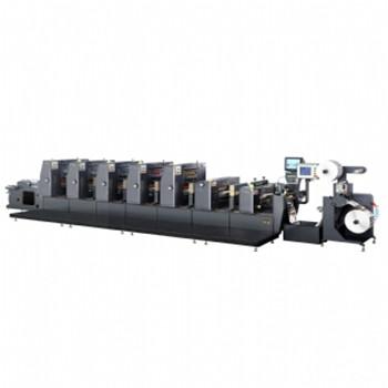 China ZX-320 Intermittent Label Offset Multi Color Printing Machine With Cold Foil Stamp ZX-320 for sale