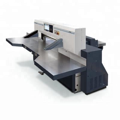 China K137L Printing Machine Paper Slitter Programmed Stack Guillotine Hydraulic Industrial Paper Cutter for sale