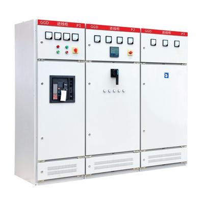 China Aluminum coated zinc sheet+cold rolled steel sheet Factory Direct Electric Safety GGD Electrical Switch Cabinet Low Voltage Switchgear 400v Switchgear for sale