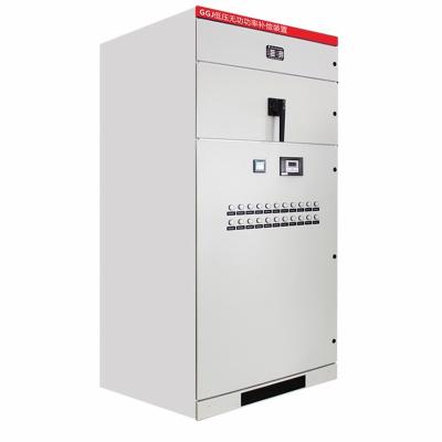 China Aluminum zinc coated plate Good Price 400v Low Voltage Electrical Supplies Reactive Power Compensation Cabinet for sale