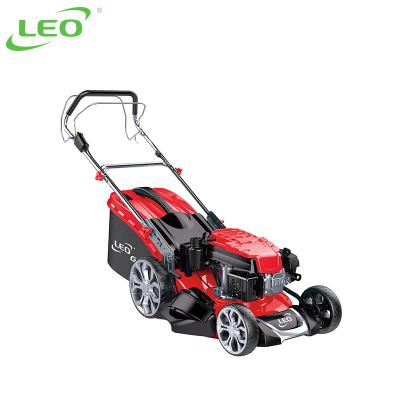 China 4-Stroke LION LM46Z-2Ld Platform Steel Start Gasoline Lawn Mower Self Propelled Lawn Mower for sale