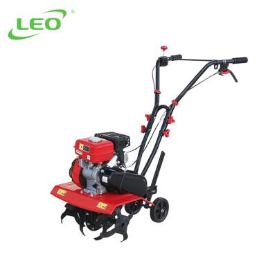 China LEO Garden Agriculture Farm Machine Mini Rotary Gasoline Power Tiller for sale