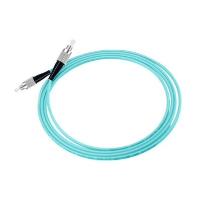 China FTTX 2.0mm 50/125 Single Mode Simplex Fiber Optic Patch Cord OM4 FC/UPC to FC/UPC for sale