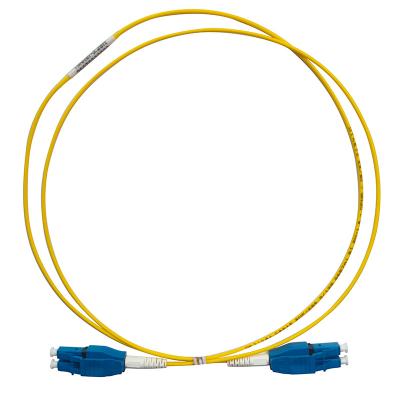 China FTTX LC UPC - LC UPC Uniboot Duplex 9/125 Singlemode Fiber Optic Patch Cable LC/UPC to LC/UPC Uniboot for sale