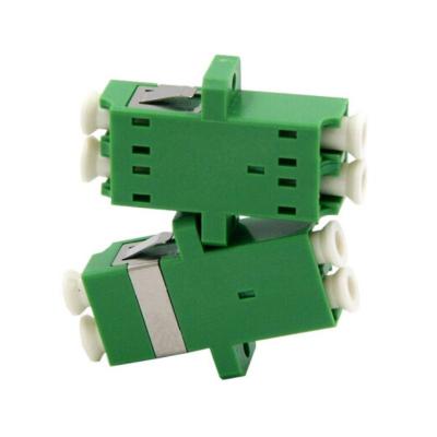 China FTTX LC/APC DX FTTH Fiber Optic Connector Duplex Single Mode Fiber Optic Adapter LC/APC Coupler for sale