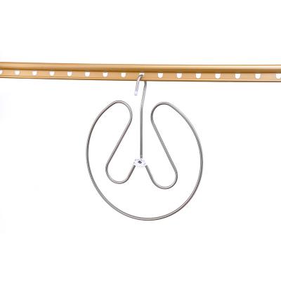 China Hot Selling Spiral Bathroom Hanger Circle Hanger For Airing Comforter for sale