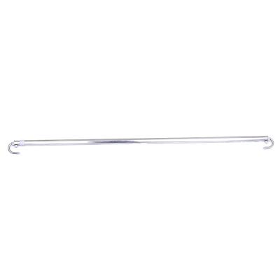 China Anti-Slip Wardrobe Rack Tube Gear Knob Clothing Rail Hanging Rod Hanging Rail Tube Adjustable for sale